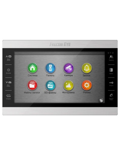 Видеодомофон Falcon Eye Atlas Plus HD (Black) VZ в Абакане Абонентские видеоустройства Pintop.ru