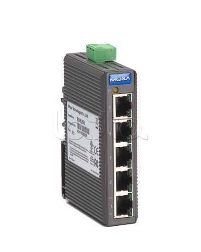 Коммутатор неуправляемый промышленный 5-портовый Moxa EDS-205A в Абакане Коммутаторы Pintop.ru