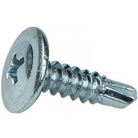 Саморез 4,2х25 с прессшайбой, Сверло, цинк (250 шт/уп) Промрукав (PR08.2393)