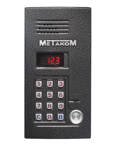 Блок вызова домофона Метаком MK2012-TM4EN в Абакане Блоки вызова многоабонентные Pintop.ru