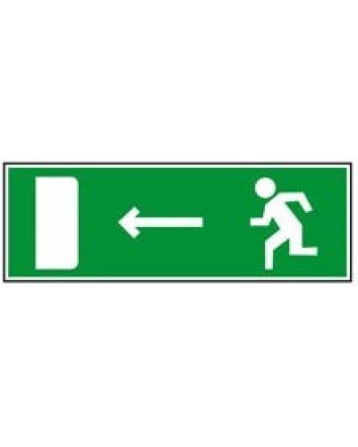 Табло ВИСТЛ Молния-24 СН Человек стрелка влево в дверь в Абакане Оповещатели Pintop.ru