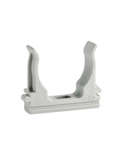 CF32G Держатель (клипса), без галогена, для труб D32мм (10шт) Экопласт (41732-10HF) в Абакане Держатели, клипсы, скобы Pintop.ru