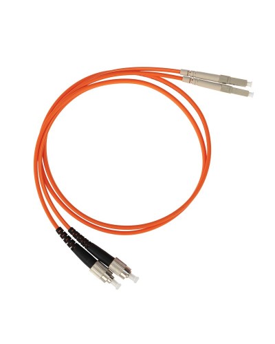 Патч-корд оптический переходной (MM), 50/125 (OM2), LC/UPC-FC/UPC, (Duplex), LSZH, 1м 50-3267 в Абакане Патч-корды оптические Pintop.ru