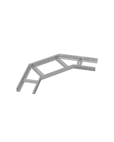 Угол лестничный горизонтальный 90 гр. 50х300х2,0 мм N КМ-профиль (LGL90-50-300-2.0 N) в Абакане Аксессуары для лотков Pintop.ru