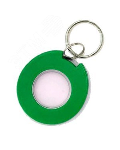 IronLogic IL-08MGT, 1K,с кольцом, зелёный с прозрачной серединой в Абакане Оптовые идентификаторы Pintop.ru