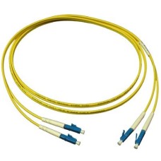 Патч-корд оптический LSZH, дуплексный, LC/UPC-LC/UPC, SM, 3м LANMASTER LAN-2LC-2LC/SU-3.0