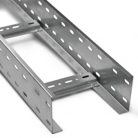 Лоток лестничный PTK-Line ЛМЛО 300x50 (1,2 мм) (3м) ПожТехКабель (650-003)