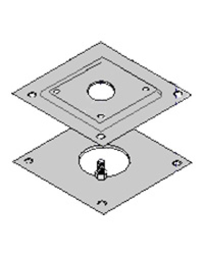 Монтажное основание CLM CLM-N CSS CSS-N DOC-L DOC-LN Came 119RIR001 в Абакане Запчасти для шлагбаумов и автоматики Pintop.ru