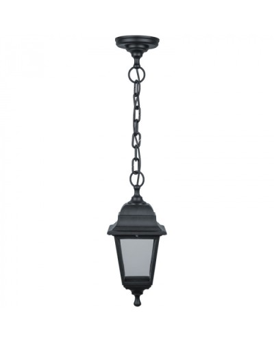 Светильник Navigator 80 478 NOF-PG32-001-IP44-E27 (4 грани черный подвесной) в Абакане Светильники Pintop.ru