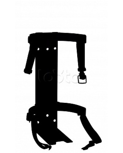 Кронштейн ПОЖТЕХНИКА КТР-8/9 на 2 ремнях (d180-185) для ОП/ОВП-8, ОП/ОВЭ-9 в Абакане Аксессуары для огнетушителей Pintop.ru