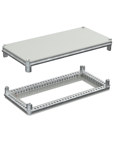 FORMAT Крыша и основание (под фланец) 400х800мм IEK (FO-00-KOF-040-080) в Абакане Аксессуары для стоек и шкафов Pintop.ru