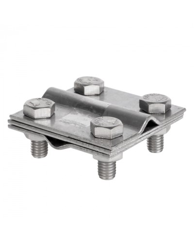 Зажим крестовидный прут-прут (3 пластины 57x57мм) Ni EKF PROxima (lp-55758-ni) в Абакане Электротехническое оборудование Pintop.ru