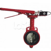 Затвордисковый с ручным приводом с контролем положения УКПЗА Спецавтоматика 3т 150/1,6(Р)-Ф.У3.1-"АМК-150v2"