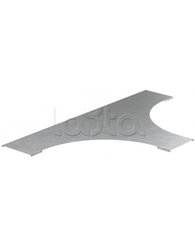 Крышка разв. лестн. LESTA Т-обр. осн. 200мм R600 HDZ IEK (CRT05D-4-200-10-HDZ) в Абакане Аксессуары для лотков Pintop.ru