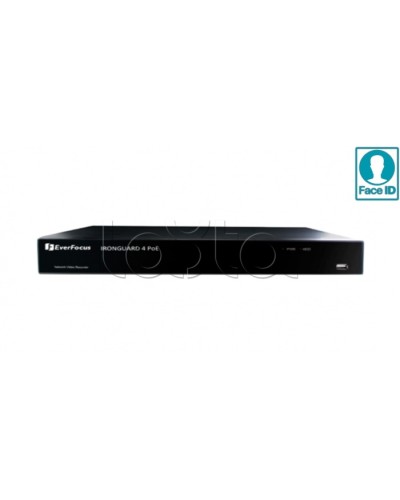 IP-видеорегистратор 8-ми канальный EverFocus IRONGUARD 8 PoE в Абакане IP Видеорегистраторы Pintop.ru