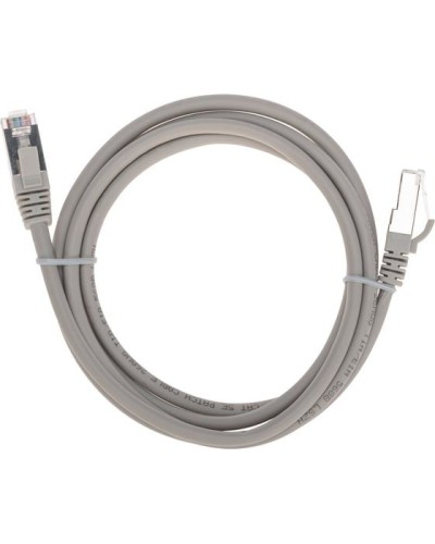 Патч-корд F/UTP, CAT 5e, RJ45-RJ45, 26AWG, LSZH, серый, 1,5м REXANT 02-0110-105 в Абакане Патчкорды (медные) Pintop.ru