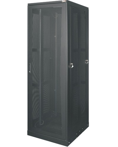 Комплект дверей передняя стеклянная задняя перфорированная для шкафа серии TFE 42U TLK (TFE-4-4260-GP-BK) в Абакане Аксессуары для стоек и шкафов Pintop.ru