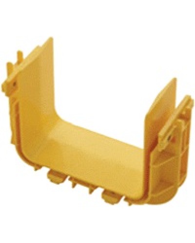 Соединитель оптического лотка 120 мм, желтый LANMASTER LAN-OT120-CN в Абакане Аксессуары для кабель-канала Pintop.ru