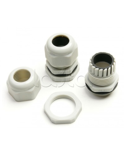 Ввод кабельный (под кабель D13-18 мм) Cabeus PG-21 в Абакане Аксессуары для кабель-канала Pintop.ru