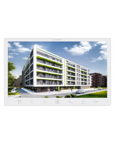 Монитор Tantos Sherlock HD SE (White) - 4 в Абакане Абонентские IP устройства Pintop.ru