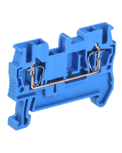Клемма пружинная КПИ 2в-2,5 31А синяя IEK (YZN11-002-K07) в Абакане Клеммные колодки Pintop.ru