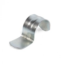 Скоба оцинкованная однолапковая без монтажного отверстия, для трубы D20мм (100шт) Экопласт (43721)