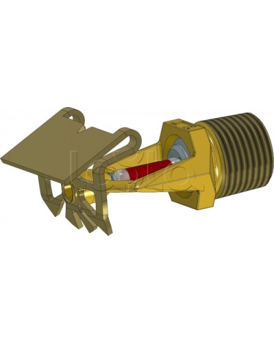 Ороситель спринклерный водяной Спецавтоматика СВО1-РГо0,47-R1/2/Р68.В3-СВГ-12 с резьб. герм. БЫСТРОДЕЙСТВУЮЩИЙ (3 мм) в Абакане Оросители Pintop.ru