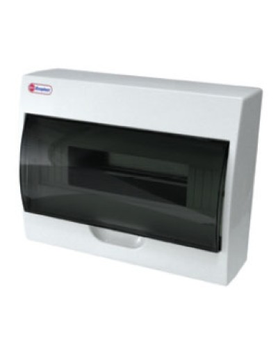 Шкаф настенный с дверцей, 24 модулей, IP40 Экопласт 46124 в Абакане Боксы для автоматов Pintop.ru