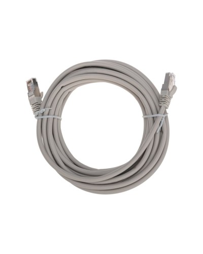 Патч-корд F/UTP, CAT 5e, RJ45-RJ45, 26AWG, LSZH, серый, 5м REXANT 02-0110-5 в Абакане Патчкорды (медные) Pintop.ru