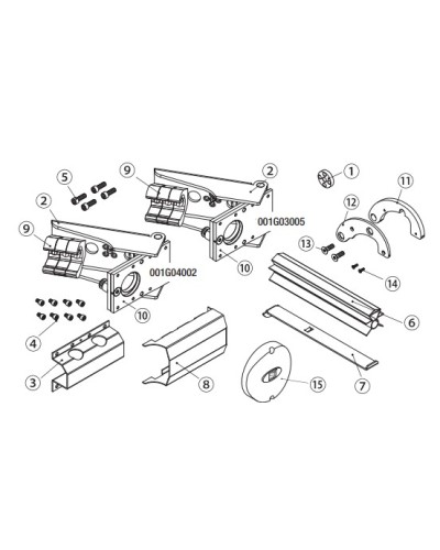 Устройство защиты стрелы при столкновении с автомобилем для стрелы Came 001G03006 в Абакане Запчасти для шлагбаумов и автоматики Pintop.ru