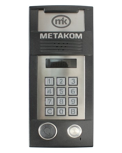 Блок вызова Метаком MК2018-TMRF в Абакане Блоки вызова многоабонентные Pintop.ru