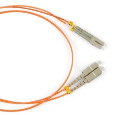Патч-корд оптический LSZH, дуплексный, LC/PC-SC/PC, MM 50/125, 5м LANMASTER LAN-2LC-2SC/OM2-5.0
