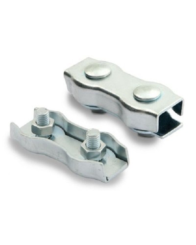 Зажим троса D10 двойной ПожТехКабель (890-506) в Абакане Трос и аксессуары Pintop.ru