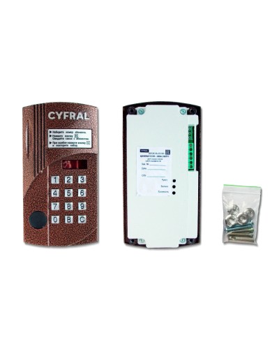 Блок вызова видеодомофона на 100 абонентов Цифрал CCD-2094.1M/РК в Абакане Вызывные аудиопанели малоабонентные Pintop.ru