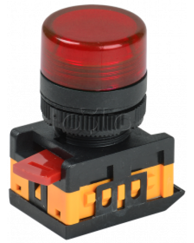 Лампа AL-22TE сигнальная d22мм красный неон/240В цилиндр IEK (BLS30-ALTE-K04) в Абакане Источники света(Лампы) Pintop.ru