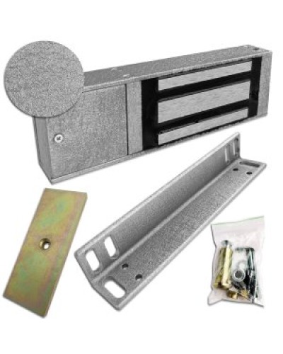 Цифрал ML ЦИФРАЛ-350 ЦФРЛ.677100.002 серебристый шелк Замок электромагнитный в Абакане Электромагнитные замки Pintop.ru