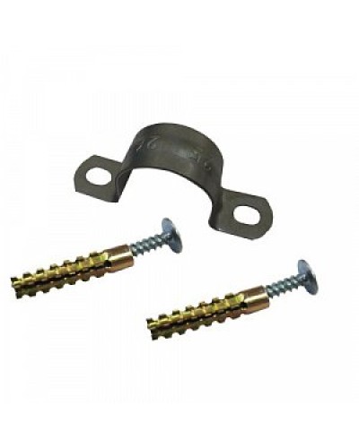 Дюбель-хомут клоп (двухлапковый) 19-20 мм Гефест (100 шт/уп) в Абакане Крепеж: Дюбели, шурупы, саморезы Pintop.ru