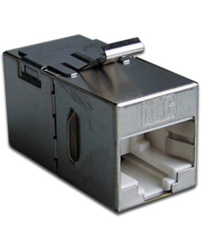 Повторитель портов RJ-45, экранированный, кат.6A, формата Keystone LANMASTER LAN-KCP45S6A в Абакане Проходные адаптеры Pintop.ru