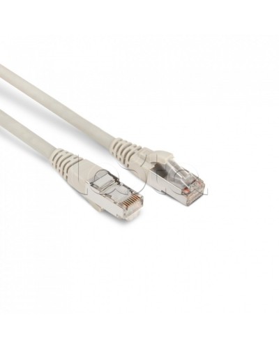 Патч-корд F/UTP Hyperline PC-LPM-STP-RJ45-RJ45-C6-10M-LSZH-GY в Абакане Патчкорды (медные) Pintop.ru