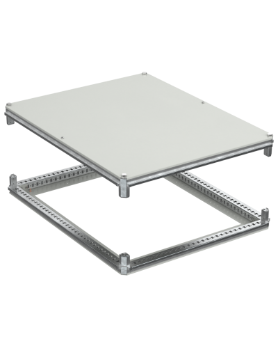 FORMAT Крыша и основание (под фланец) 1000х800мм IEK (FO-00-KOF-100-080) в Абакане Аксессуары для стоек и шкафов Pintop.ru