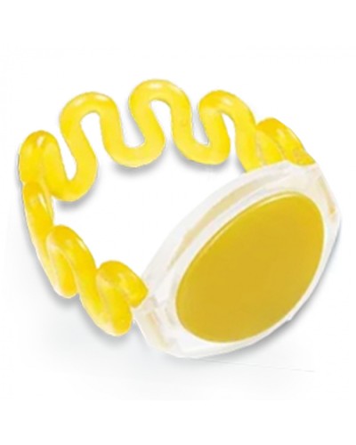 Браслет TS пружинный (желтый) Tantos EM-Marine в Абакане Оптовые идентификаторы Pintop.ru