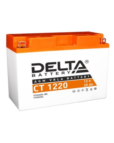 Аккумулятор АКБ 12 - 20 Delta CT 1220 в Абакане Электротехническое оборудование Pintop.ru