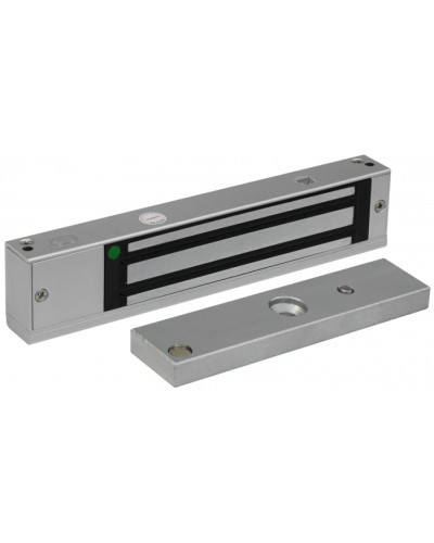 Smartec ST-EL140DL-SL - Электромагнитный замок, внутреннее исполнение, СИД, датчик положения двери, 12 VDC / 250мА, усилие 140-150 кг. в Абакане Электромагнитные замки Pintop.ru