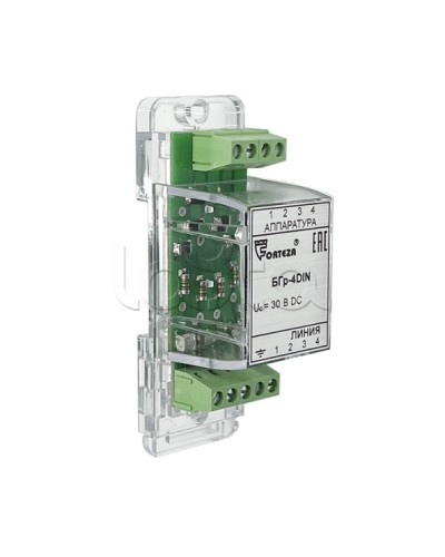 Устройство защиты от импульсных перенапряжений Forteza Блок БГр-4DIN в Абакане Устройства защиты операционных процессоров (ОПС) Pintop.ru