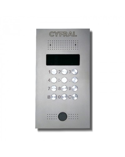 Цифрал CCD-2094.3/РVС IP Микропроцессорный блок вызова в Абакане Абонентские IP устройства Pintop.ru