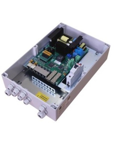 PoE-коммутатор 8-портовый, управляемый уличный TFortis PSW-2G6F+ в Абакане Коммутаторы Pintop.ru