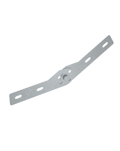 Шарнирный соединитель лестничного лотка 50 мм Быстрый монтаж HD КМ-Профиль (LSHS1 HD) в Абакане Аксессуары для лотков Pintop.ru