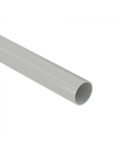 Труба ПВХ жёсткая гладкая д.32мм, тяжёлая, 2м, цвет серый DKC (62532) в Абакане Гладкая труба Pintop.ru