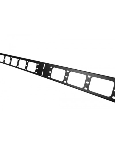 Органайзер кабельный вертикальный 42U ЦМО ВКО-М-42.75-9005 в Абакане Кабельные органайзеры Pintop.ru