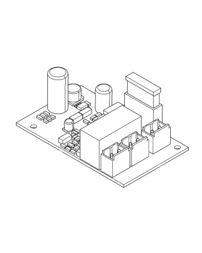 Came LB39 (002LB39) - Плата аварийного питания для подключения и зарядки 2 аккумуляторов, 12 В - 7 Ач в Абакане Запчасти для шлагбаумов и автоматики Pintop.ru